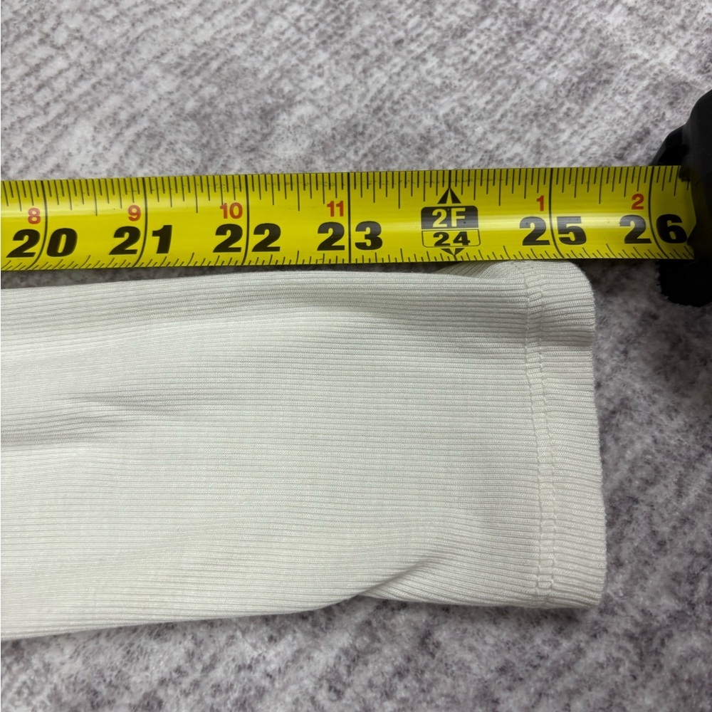 Aritzia Sunday Best Top Women’s M Sweetheart Neck Twisted Knot Front Cropped - Picture 6 of 9
